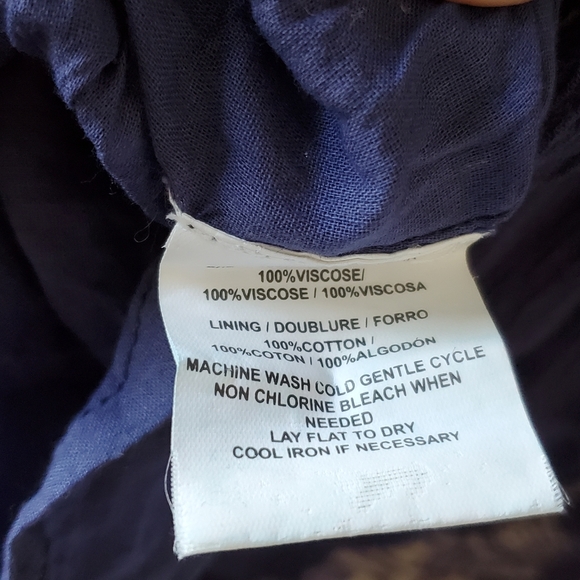 O'Neill Leah Gauze Woven Skater Dress Open Back - Picture 7 of 9